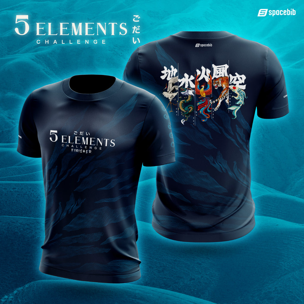 5 Elements Challenge Finisher Tee