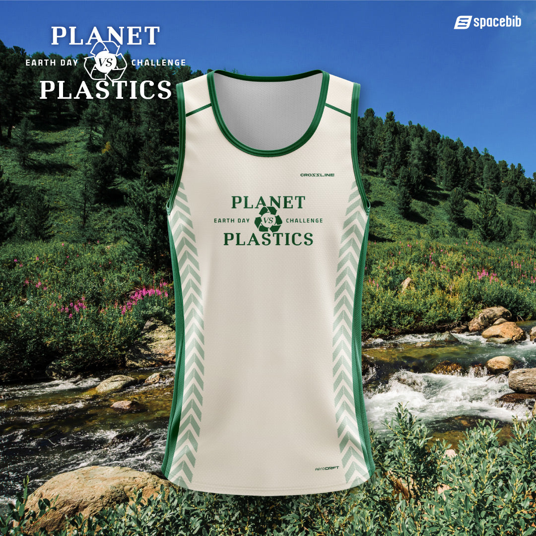 Earth Day Challenge 2025 Singlet Spacebib