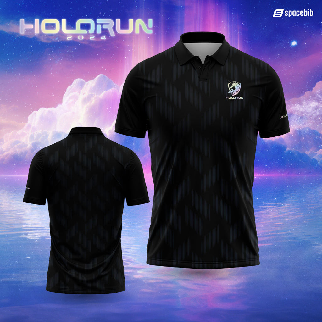 Holo Run Unicorn Polo Tee