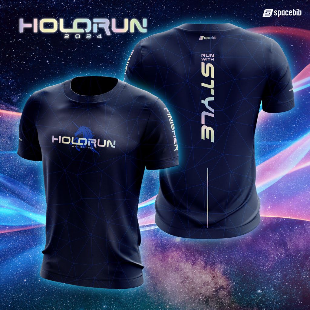 Holo Run 2024 Unicorn Finisher Tee