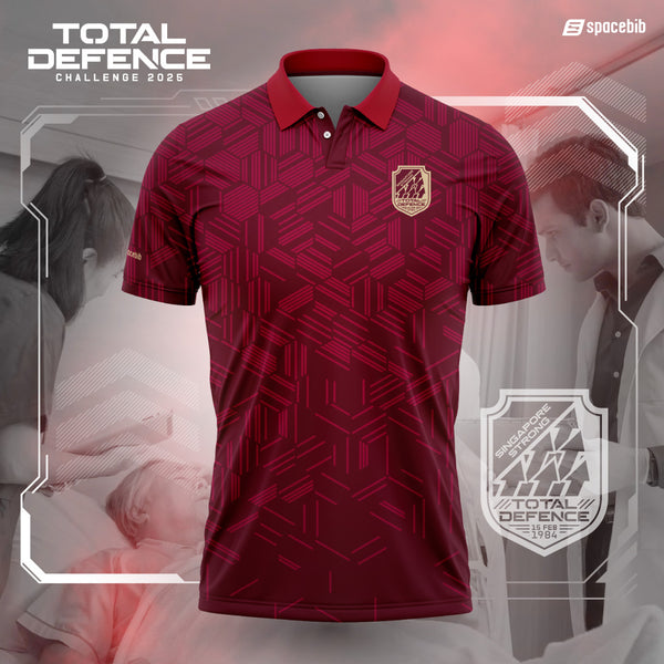 Total Defence 2025 Polo Tee (TD41)