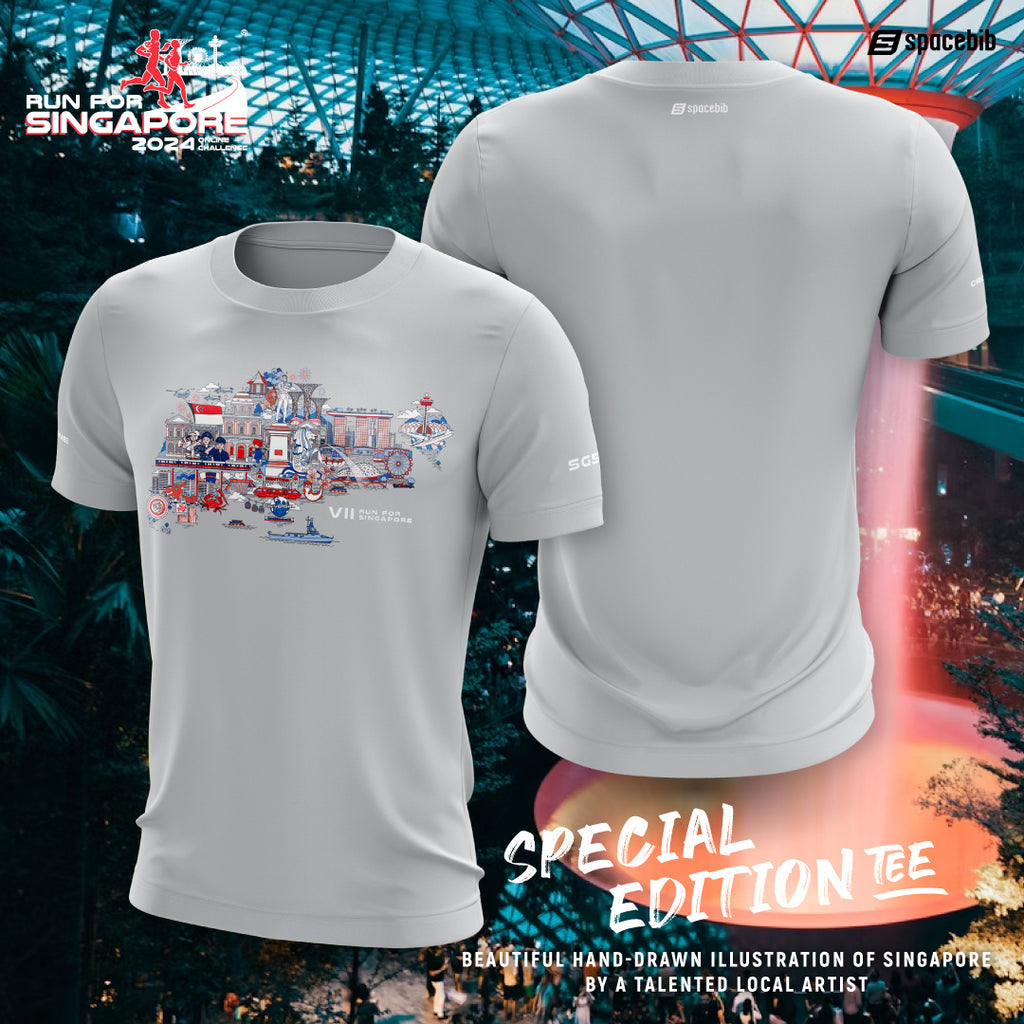 Run For Singapore Special 7th Edition Tee
