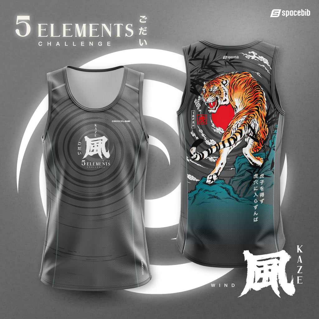 5 Elements Challenge: Kaze (风) Singlet