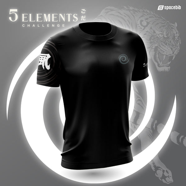 Kaze (风) Wind Tee - 5 Elements Challenge